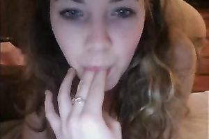 Ardent ideal web web camera beauty was playing with her pretty love muffins