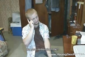 Lewd legal age teenager honey acquires screwed in front of her BF whilst this guy bangs some other horny white wife