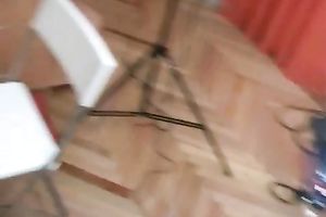 Kinky blond Nika rides a dick and sucks it greedily afterward