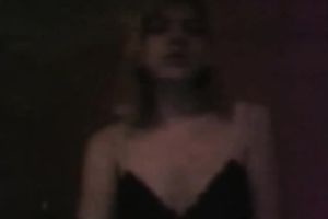 Tight Russian webcam doxy Alyona shows me her merry breasts