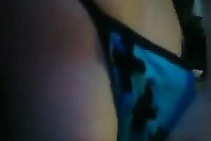 Thirsty dark brown gal engulfing my dick deepthroat while I make POV movie