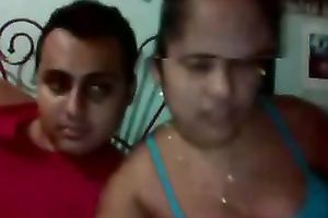 My Colombian big beautiful woman girlfriend is playing with sex toy