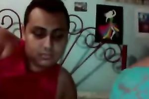 My Colombian big beautiful woman girlfriend is playing with sex toy