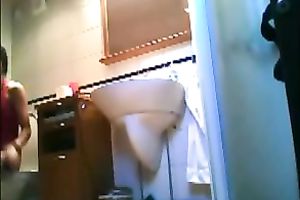 Wondrous dilettante leggy brunette hair flashes her butt on my hidden webcam