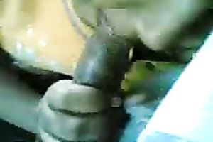 Spoiled all excited Sri Lankan bitch was playing with her natural meatballs on livecam