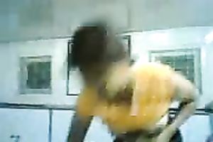 Spoiled all excited Sri Lankan bitch was playing with her natural meatballs on livecam