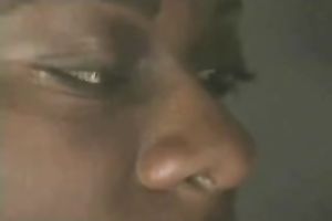 White prison guard feeds a charming and breasty dark babe