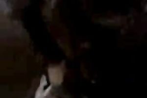 Big breasted corpulent Desi wifey teases her hubby with a cook jerking