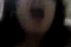 Big breasted corpulent Desi wifey teases her hubby with a cook jerking