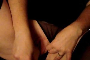 Mature fluffy slutwife likes playing with her 13 inch lengthy plastic marital-device