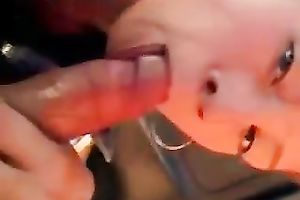 Cute blond legal age teenager did not mind engulfing my buddy's powerful penis