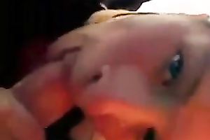 Cute blond legal age teenager did not mind engulfing my buddy's powerful penis