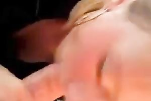 Cute blond legal age teenager did not mind engulfing my buddy's powerful penis