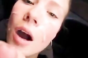 Cute blond legal age teenager did not mind engulfing my buddy's powerful penis