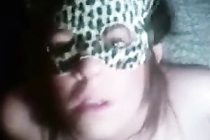 Nice anal sex with my masked dark brown girlfriend on POV movie scene