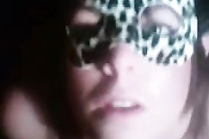 Nice anal sex with my masked dark brown girlfriend on POV movie scene