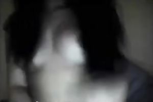 Kneading my lovely love melons in front of a web camera