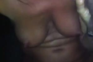 Slutty non-professional light haired unsightly hoe works on my buddy's cock