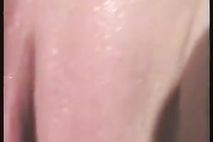 Pimple skin zucchini in the hairless wet crack of my girlfriend