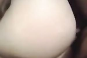 Horny chap with large schlong drilling my arse aperture in sideways position