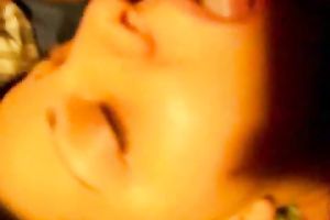 Obedient hotwife sucks my balls, gives rimjob and takes facial