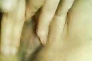 Close up movie of my sexually excited horny white wife diddling her pink cunt