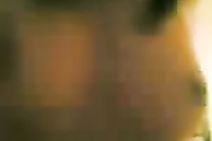 Shagging Asian sweetheart in her curly love tunnel in a missionary position