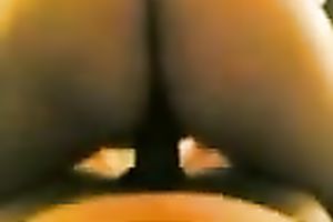 Shagging Asian sweetheart in her curly love tunnel in a missionary position