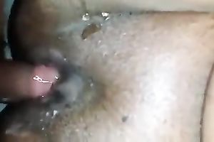 My buddy plays with his perverted dark skinned GF's hungry bawdy cleft