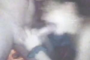 I masturbate on web camera and my honey helps me with her throat