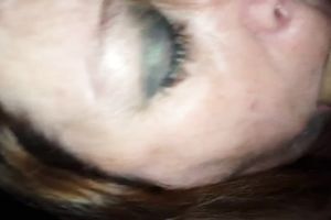 Amateur chestnut haired lusty hooker closed her eyes during the time that engulfing my buddy