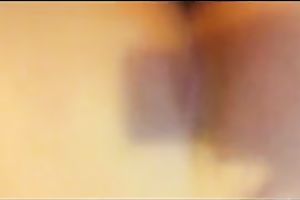 My nice sweetie receives her gaping anal opening double screwed