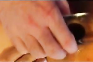 My nice sweetie receives her gaping anal opening double screwed