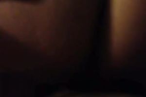 Nice fat arse rides a hard penis of my boyfrend in hotel room