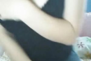 Playful and breasty hawt white wife teases with her goodies