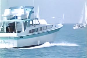 Busty blond classic chick fed with jock and screwed