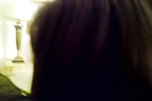 Natural pale chick provided my buddy with astounding stout fellatio