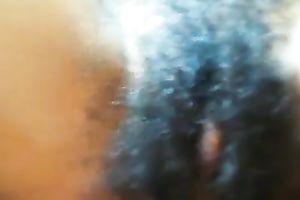 My slender wifey acquires her hirsute slit nailed with my hard wang