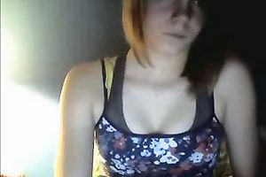 This sweetheart has no idea how much this babe turns on her online viewers