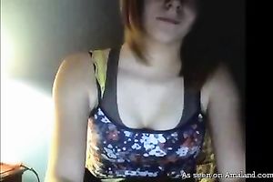 This sweetheart has no idea how much this babe turns on her online viewers