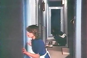Vintage sex compilation with brunette hair honey and 2 horny lesbos