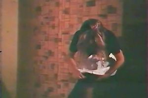 Vintage sex compilation with brunette hair honey and 2 horny lesbos