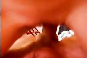 My magnificent svelte black cock slut acquires her a-hole sprayed with spunk