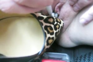 My sexually excited dirty slut wife made a vid of her own perverted masturbation with a toothbrush