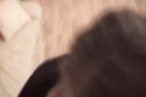 Sweet and youthful redhead white wife eats cum after oral stimulation