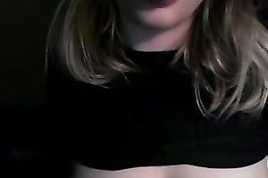 I am 31 yo honey and I like to show off my large bra buddies on webcam