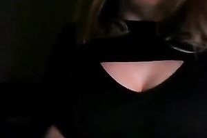 I am 31 yo honey and I like to show off my large bra buddies on webcam