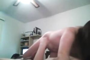 Young sweetheart sucking big cock balls unfathomable in 69 position