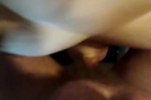 My obese gracious amateur wife receives facefucked in POV movie scene