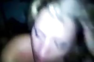 A massive white sausage for me after wild college party